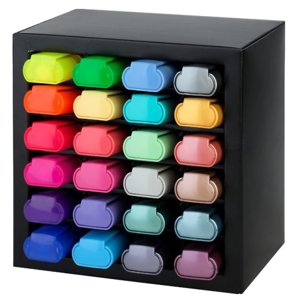 Textmarker 24 culori/set Faber-Castell 46