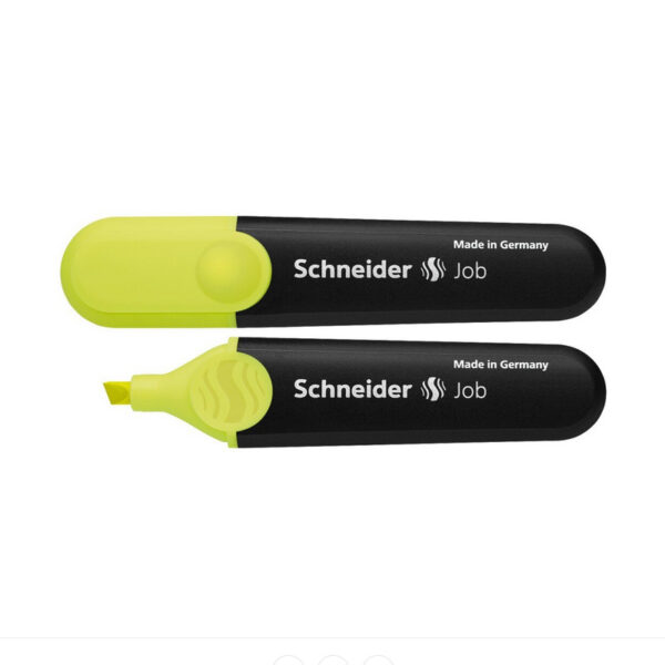 Textmarker  SCHNEIDER Job galben
