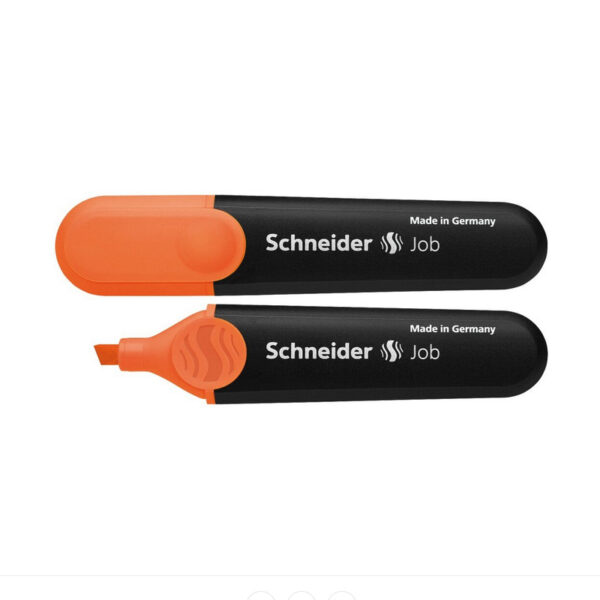 Textmarker  SCHNEIDER Job orange