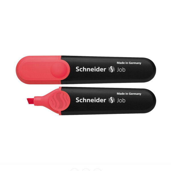 Textmarker  SCHNEIDER Job rosu