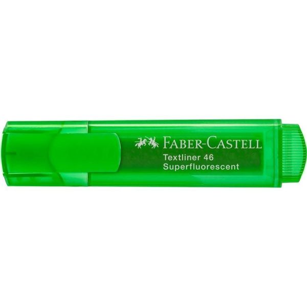 Textmarker superfluorescent 1546 Faber-Castell - verde
