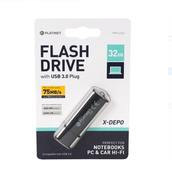 USB 3.0  Flash Drive 32GB Platinet