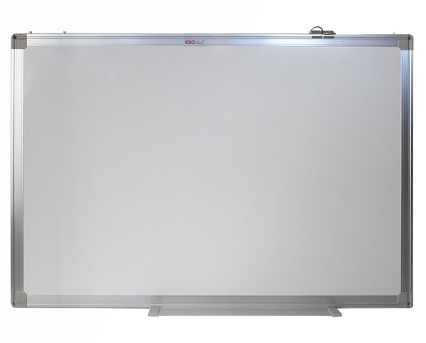 Whiteboard magnetic cu rama aluminiu 100x200 cm EVOffice resigilat