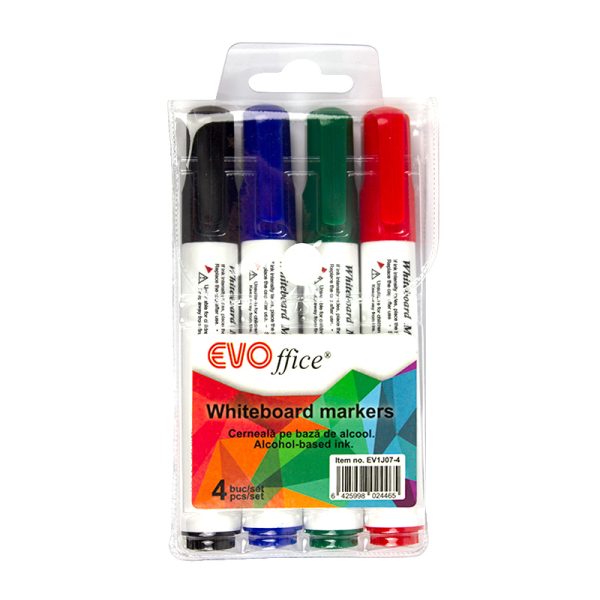 Whiteboard marker 4buc/set EVOffice