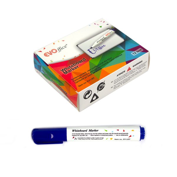 Whiteboard marker EVOffice -albastru