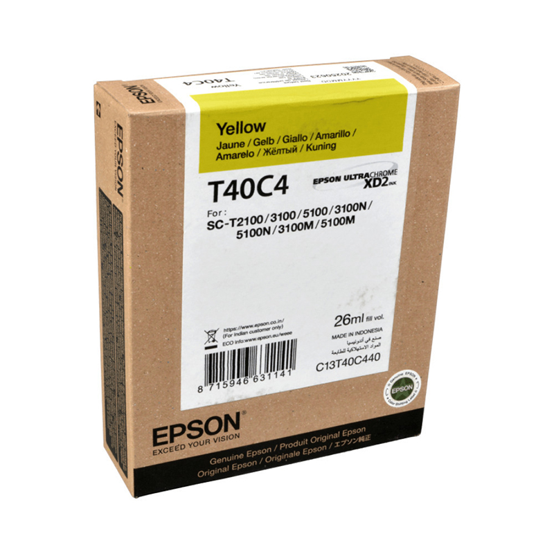 Epson T40C Y Ink cerneala galbenă C13T40C440 PrintMarket