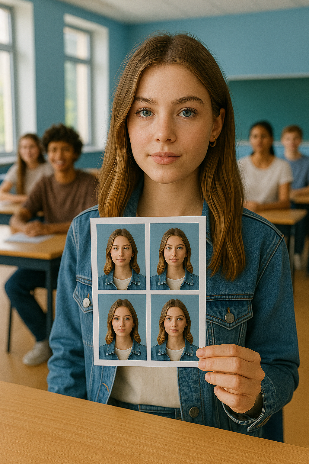 Poze pentru Carnet de Elev pe loc