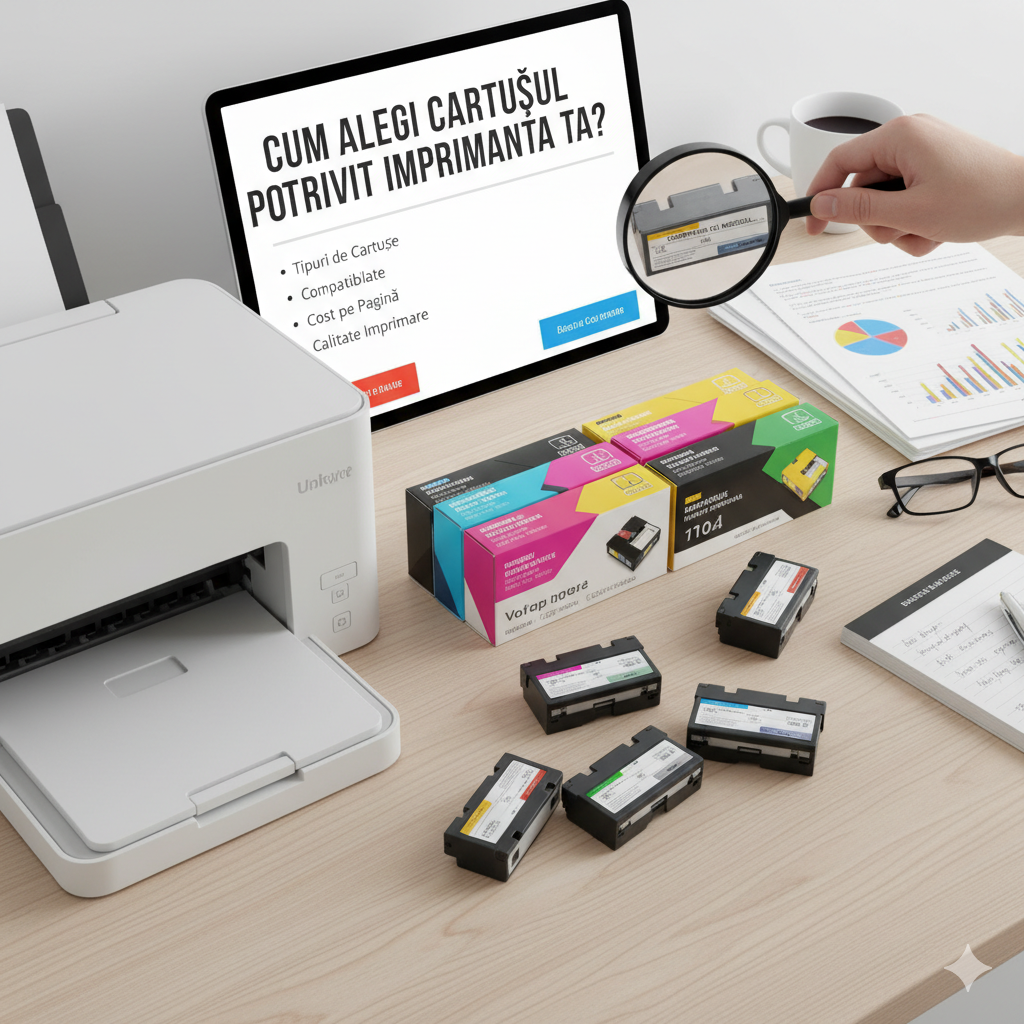 Cum alegi cartușul potrivit pentru imprimanta ta