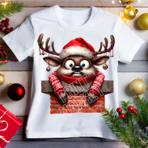 Tricouri personalizate de Craciun -Tricou personalizat "Blocat de Crăciun"