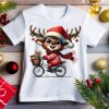 Tricou personalizat de Crăciun "Livrare Express