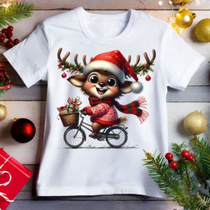 Tricou personalizat de Crăciun "Livrare Express