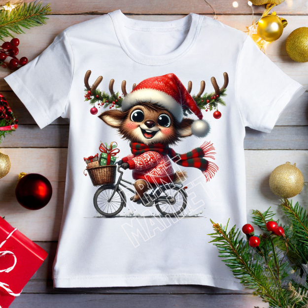 Tricou personalizat de Crăciun "Livrare Express"