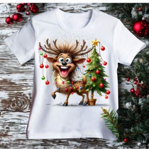 Tricou personalizat "Craciunul e Aici"