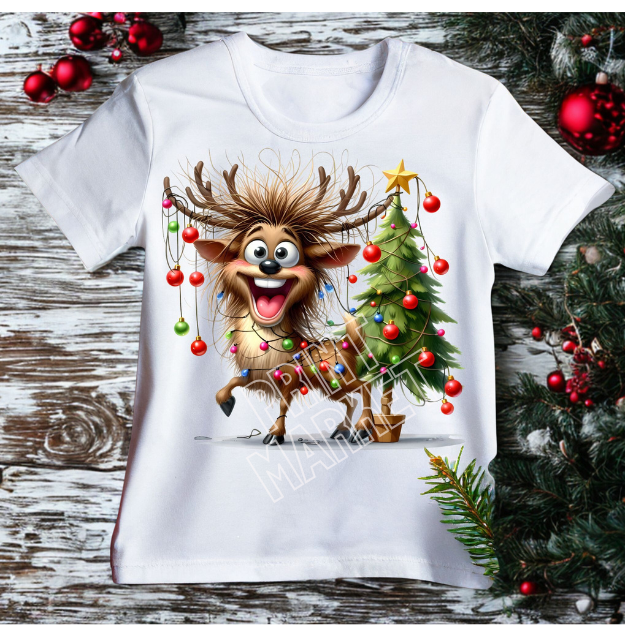 Tricou personalizat Crăciunul e Aici