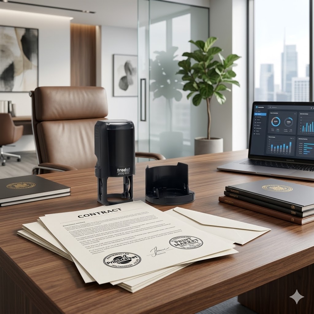 Ștampile firmă personalizate