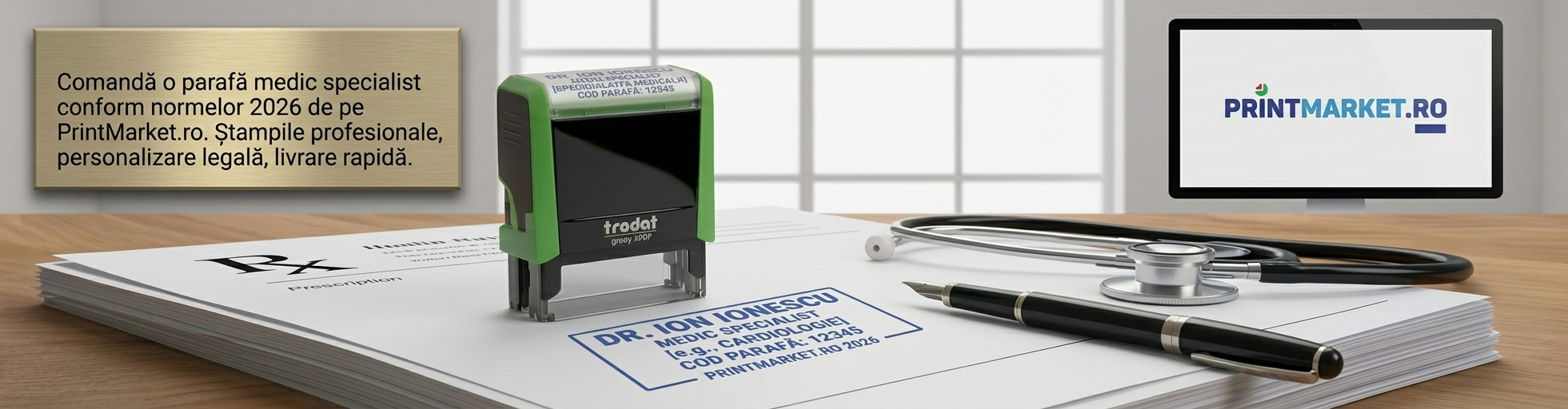 Ghid Complet 2026: Cum alegi o parafa medic de familie potrivită pentru cabinetul tău