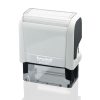 Stampila Medic Trodat Printy 4912 alba cu baza transparenta pentru pozitionare precisa