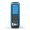 Ștampilă Medic Trodat Pocket Printy 9511 în nuanțe de albastru și negru, model compact de buzunar pentru parafa medicală, disponibilă pe Print Market.